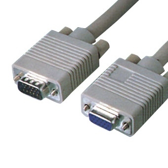 Удлинитель кабеля монитора VGA, HD15m/f, 1.8 м  (V